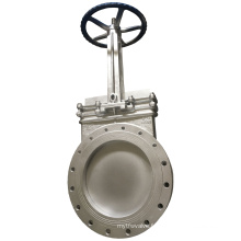 Factory Direct OEM Resilient Assered Case Steel Knife Gate Gate Valve avec roue à main